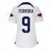 Verenigde Staten Jesus Ferreira #9 Voetbalkleding Thuisshirt Dames WK 2022 Korte Mouwen